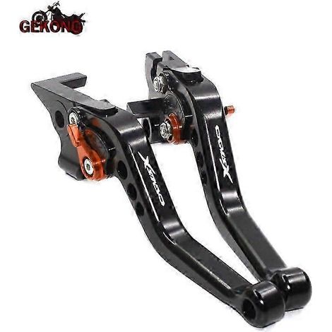 Accessoires pour Yamaha Cygnus X 125 Smax 155 2016-2018 : leviers de frein et d'embrayage courts pour moto (noir - A) (1/5)