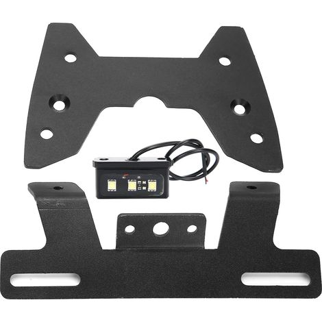 Kennzeichenhalter-Umbausatz zur Entfernung des Kotflügels, passend für SUZUKI GSXR 600/750 2008-2010 (1/5)