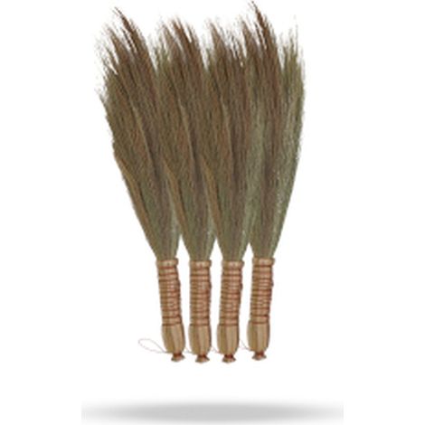 Coffret 4 - Balai Pampa - Naturel- Vendu par 1 (1/4)