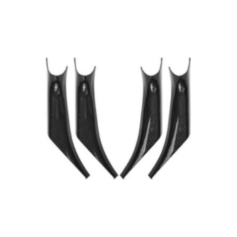 Kompatibel mit BMW G08, X3 und X4 18-21 Innenarmlehne (Carbonfaser) 4-teiliges Set (Keine Demontage erforderlich)
