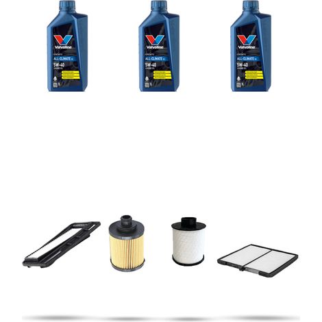 Kit tagliando 4 FILTRI e 3L OLIO compatibile con Suzuki Ignis II 1.3 51kw dal 2003 (1/5)