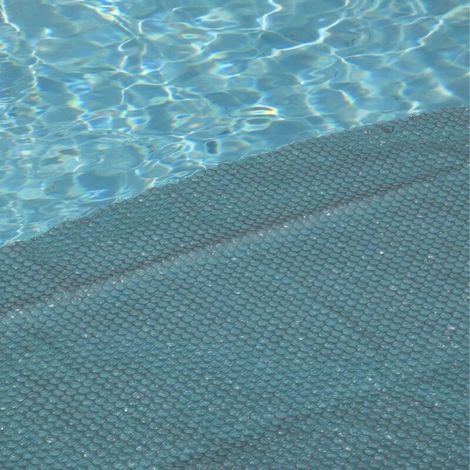 Couverture Solaire Piscine Gris Silver - Ronde - Diamètre 366 Cm - 215 Microns - Recoupable (1/5)