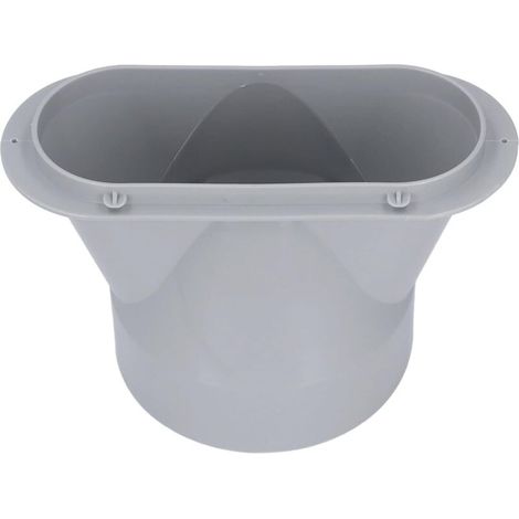 Coupleur de Tuyau D'échappement de Climatiseur Portable de 5 Pouces, Adaptateur de Fenêtre de Climatiseur La Pièce de Climatisation Prend en Charge Les Filetages CW et CCW (1/5)