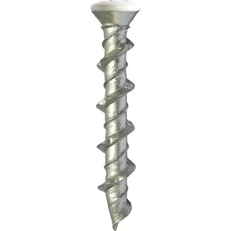 Jcp Fixings Wall Screws Csk Head White - 5.0 x 32mm - Box of 100 (1/2)