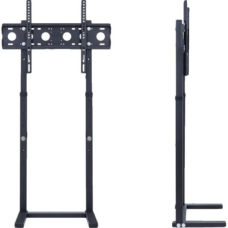 Supporto TV mobile, altezza regolabile, compatibile con TV da 32-85 pollici, nero 32-65 pollici (1/2)