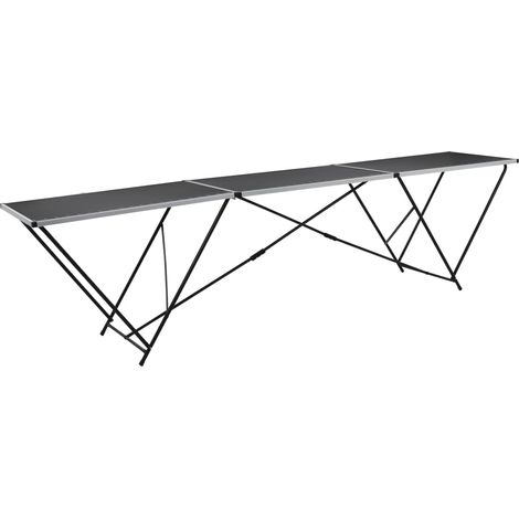 Table à coller pliable,Table multifonction en MDF et aluminium 300 x 60 x 78 cm -26837 (1/5)