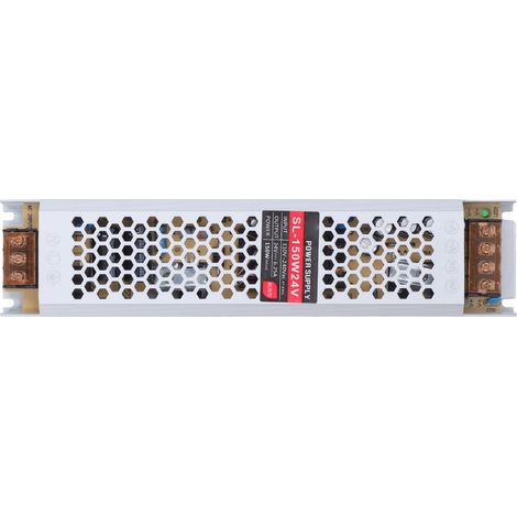Ultradünnes LED-Netzteil, 110–240 V Wechselstromeingang, 24 V 6,25 A 150 W Stromwandler für Beleuchtung (1/5)
