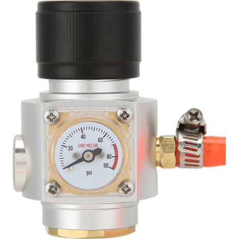 Kit de régulateur de gaz CO2 avec tuyau pour fût de bière et soda brassage maison (1/5)
