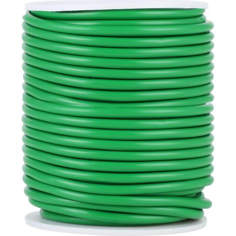 1 - Fil de Jardin - Attache Plante - Souple et Résistant - Pour Tomates et Plantes Grimpantes - Vert - 3,5mm x 20m