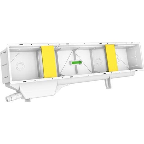 Canalina predisposizione con sifone professional-elite, per impianti di climatizzazione o refrigerazione, tec 11100117. (1/2)