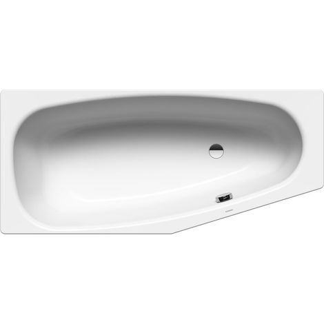Kaldewei Badewanne Mini Kombi.-Form 430x750x1570mm Rechts 110l Alpinweiß m. ÜL, o. Antislip, GL, PEFF (1/4)