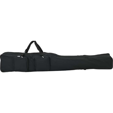 Teenpull – Angelrutentasche Schwarz 160 cm Oxford-Gewebe (1/5)