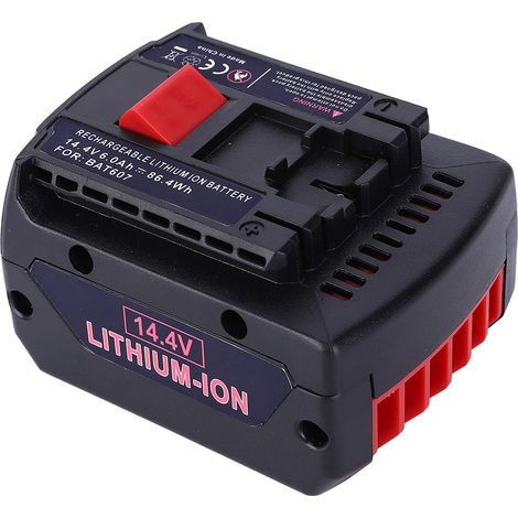 Batterie Lithium-ion 14,4V 6000mAh Rechargeable BAT607 pour Perceuse Visseuse Sans Fil Bosch (1/5)