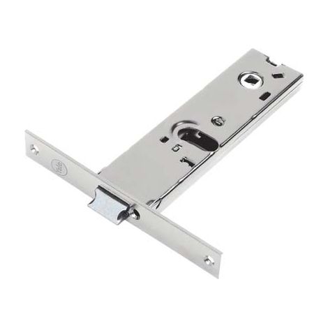 SERRATURA METALLO INFILARE 87502 YALE  B.Q INOX F.MM 22 F.OVALE M2+SCR H.MM 44 E.MM 70