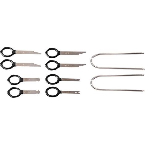 SET ATTREZZI PER Estrazione autoradio - UTENSILI PER RIMUOVERE STEREO - 11-826 NEO TOOLS
