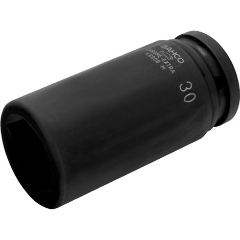 Bahco 3/4 Kraft-Steckschlüssel-Einsatz, lang, Sechskant, 50 mm, phosphatiert (1/4)