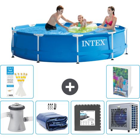 Intex Piscina con struttura Rotonda - 305x76 cm - 7-pezzi  S190 (1/5)
