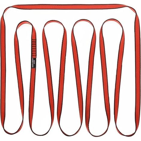 Sling D'Escalade - Sangle En Nylon 18 Mm - Résistance 23 Kn - Certifié Ce En566 - Pour Ancrage Escalade Hammock Outdoor - 1 Pièce (1/3)