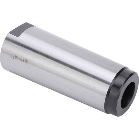 Adaptateur réducteur de douille de perçage conique en acier, utilisé pour les manchons coniques intermédiaires MT5-MT3 sur les tours et les fraiseuses.