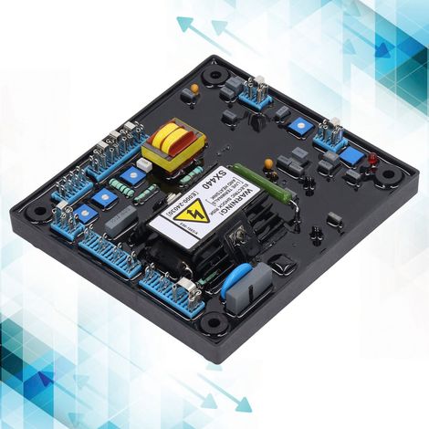 Régulateur de tension automatique SX440 AVR, carte de régulation de tension, régulateur de tension d'excitation, pièces pour groupe électrogène diesel 190-264 V (1/5)