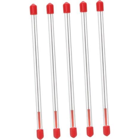 Aiguille pour Aérographe 0,3 MM Lot de 5 Aiguilles en Acier Inoxydable Accessoire pour Artistes Précision pour Peinture Utilisation Professionnelle et DIY (1/5)