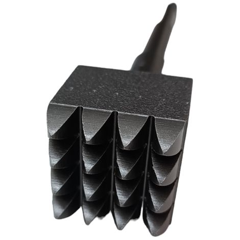 BOCCIARDA 40X40 A 16 DENTI SDS-PLUS PROFESSIONALE FORGIATA DENTATA PIETRA PRO+ (1/5)