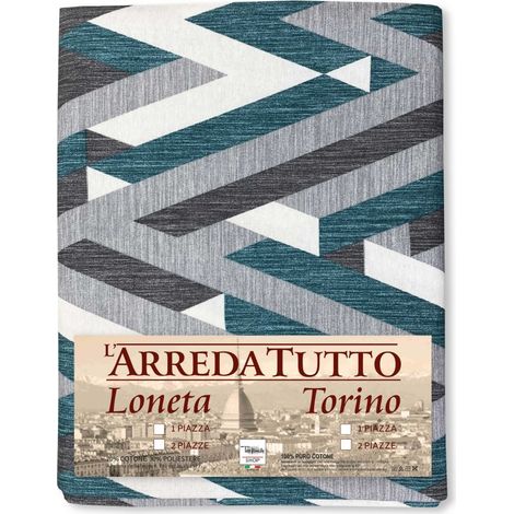 Serviette pour Meubles Grand Foulard Couvre-lit Canapé Tissu LONETA Carré vert 1 PLACE