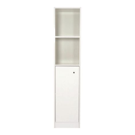 ONDEE - Mueble de baño de la colección ABBY - lacado Blanco - Entregado montado - columna 35 cm (1/4)