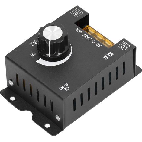 4000W 220V AC stufenloser Drehzahlregler/Spannungsregler für Motorheizung (1/5)