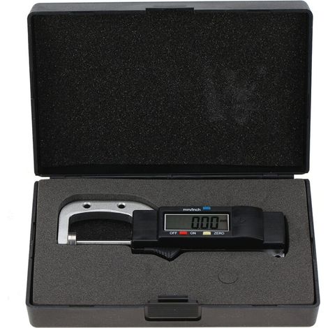 Horizontal Type 0-25mm Electronic Digital Display Stirrup Thickness Gauge