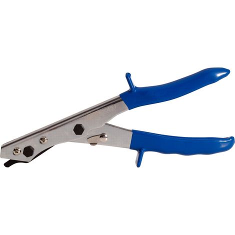 KS TOOLS Cizalla roedora para chapa, 265 mm