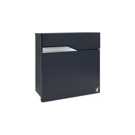CASSETTA POSTALE ALUBOX NETTUNO 37X11X37 GRIGIO