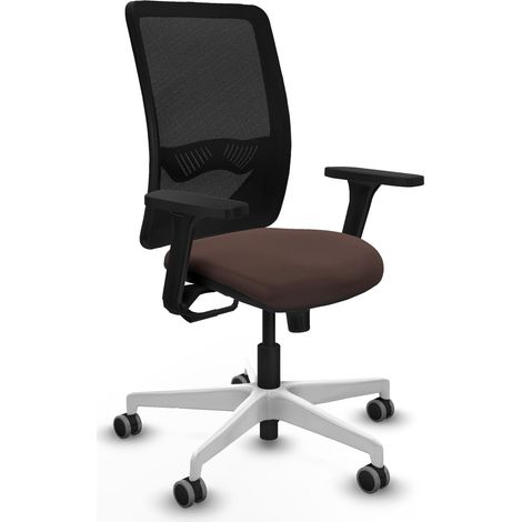 Chaise de bureau piqueras y crespo Zulema noir mousse haute densité (1/2)