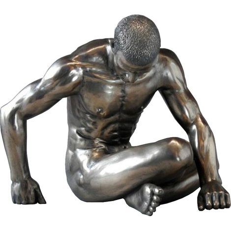 Statuette en résine Homme nu 11 cm (1/2)