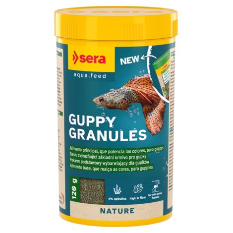 Granulés Sera Guppy - Engrais granulé tendre pour plantes