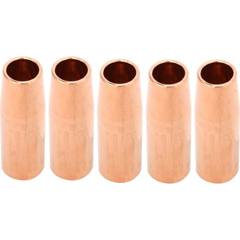 Jeu de 5 buses torche MIG 21-37, 3/8 pouce, 100L, compatible Tweco Mini/1, pièces de rechange, soudage professionnel (1/5)