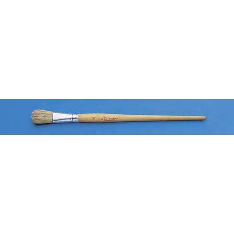 PINCEAU MANCHE MÉTAL PLAT N.18