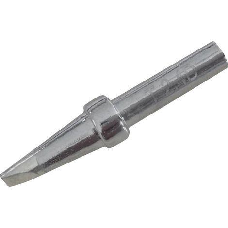 TOOLCRAFT HF-2,4MF PANNE DE FER À SOUDER FORME DE BURIN TAILLE DE LA PANNE 2.4 MM LONGUEUR DE LA PANNE 17 MM CONTENU 1 PC(S) (1/3)