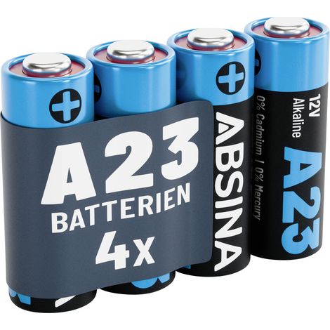 Absina Pile spéciale 23 A alcaline(s) 12 V 55 4 pc(s)
