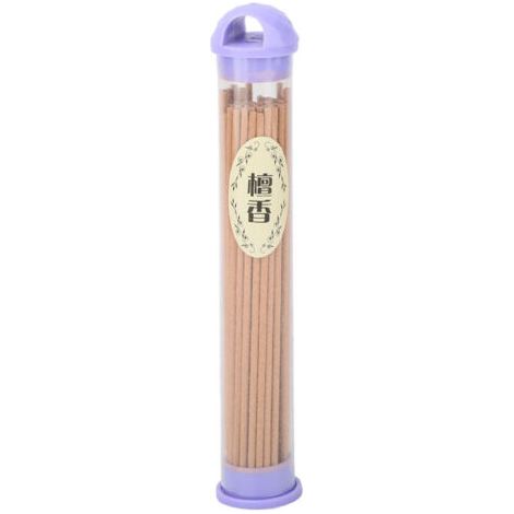 Pair Bâtonnets d'encens naturel Sandalwood - Boîte d'aromathérapie pour air intérieur frais
