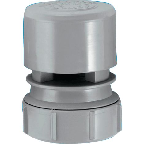 McAlpine VP2 Grey Ventapipe 25 Air Admittance Valve with 1.5" Universal Outlet (1/4)