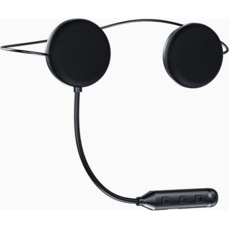 Casque audio Bluetooth 5.3 pour moto, écouteurs sans fil avec micro antibruit, son clair pour la musique et appels mains libres (1/5)