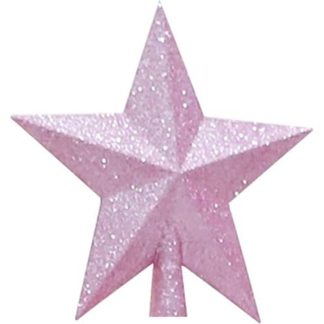 Pointe de sapin de Noël Molinter - Décoration de Noël - Rose - 10 cm (1/4)