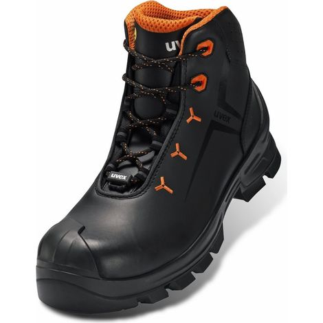 uvex Sicherheitsstiefel S3 HI, HRO SRC uvex 2 MACSOLE aus Leder, uvex xenova Kunststoffkappe, Weite 12, Größe 44 (1/2)