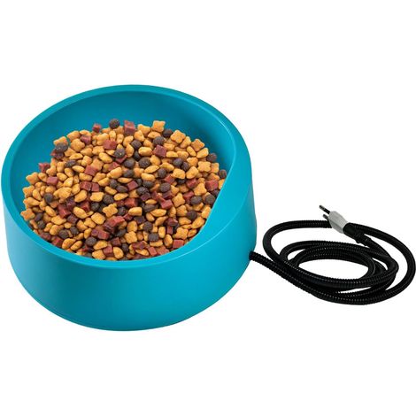 Gamelle d'eau chauffée pour chat - prise chauffe - abreuvoir - bol à boire (1/5)