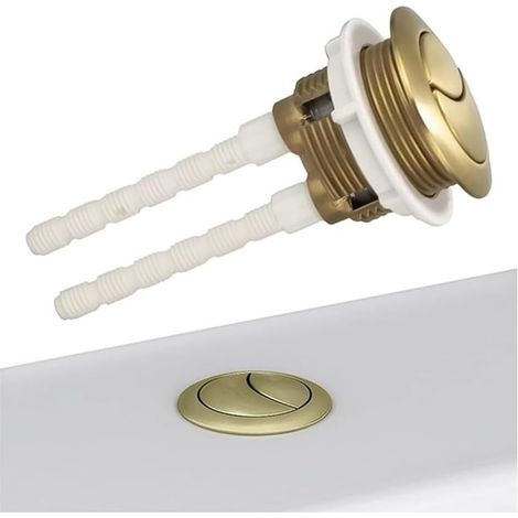 Bouton-Poussoir Double pour Chasse d'eau de WC (1/5)