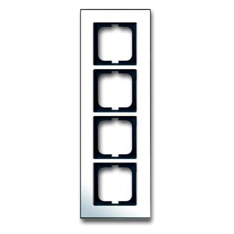 Cadre 3 Poussoirs Chrome 2CKA001754A4362 ABB 586152