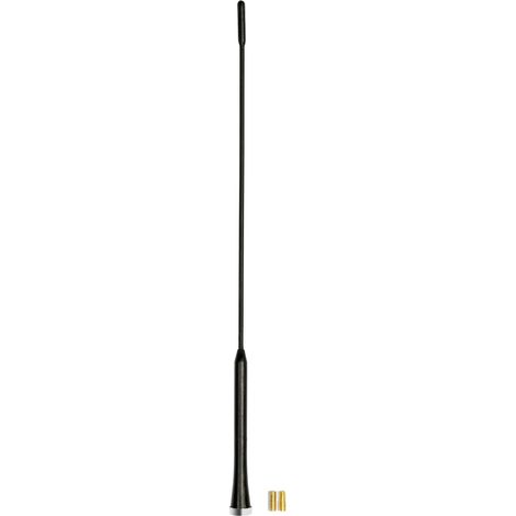 Chrome-Ring, stelo ricambio antenna - 41 cm - Ø 5-6 mm (1/3)