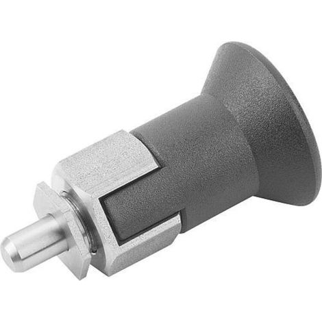 KIPP Arretierbolzen M10 x 5 Form C mit Rastnut für Dünnwandige Teile (1/3)