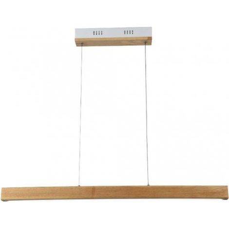 Lampadario LED a Sospensione 12W Colore Legno 4000K SKU-23100